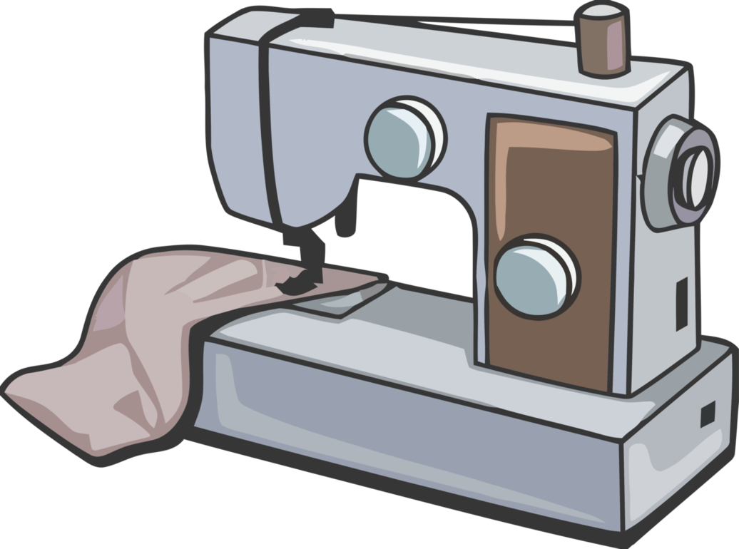 Sewing Images - Clip Art Sewing Machine (1036x770)