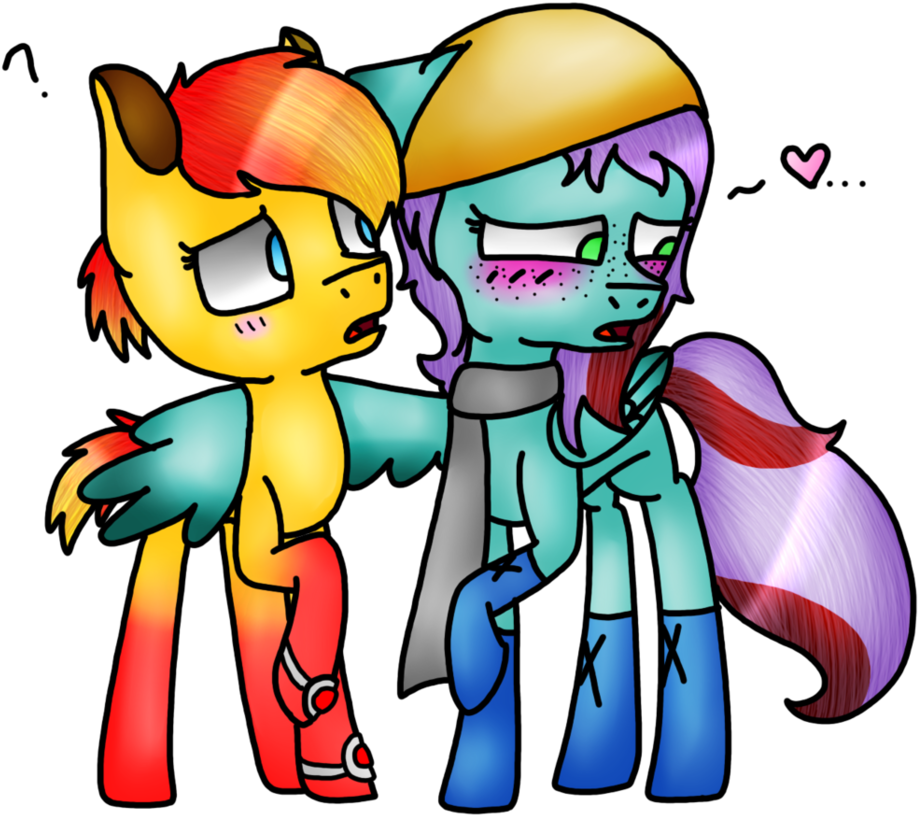 Scooter X Flare By Pirateenderfox - Cartoon (956x836)