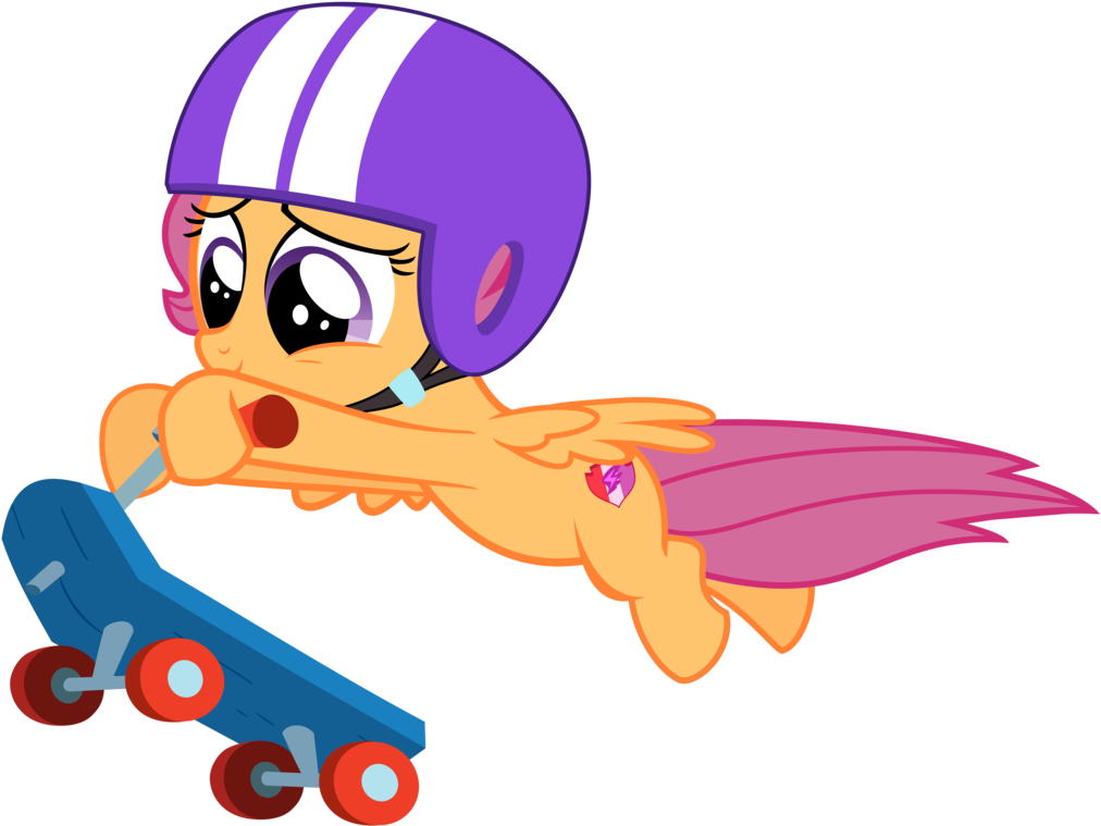Flying Scooter Scootaloo Vector By Greenmachine987 - Deviantart Vector Scootaloo (1025x779)