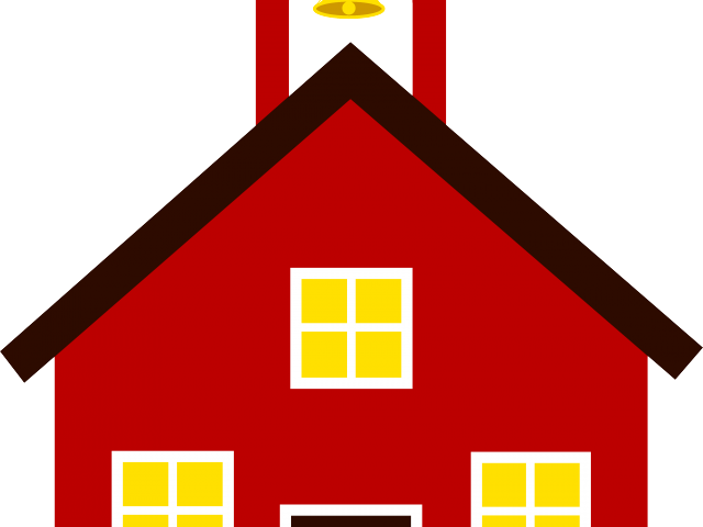 Schoolhouse Cliparts - School Clipart (640x480)