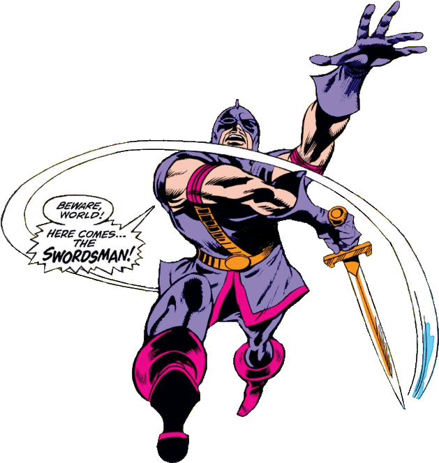 Marvel Comics Swordsman - Aquaman (640x678)