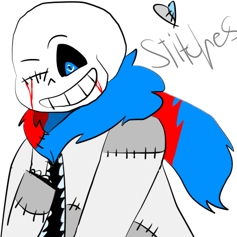 Stitches By Angelwolfpet - Cartoon (500x500)