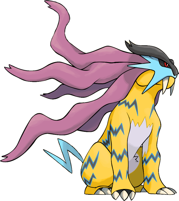 Shiny Mega Raikou Pokédex - Imagens Do Mega Raikou (714x800)