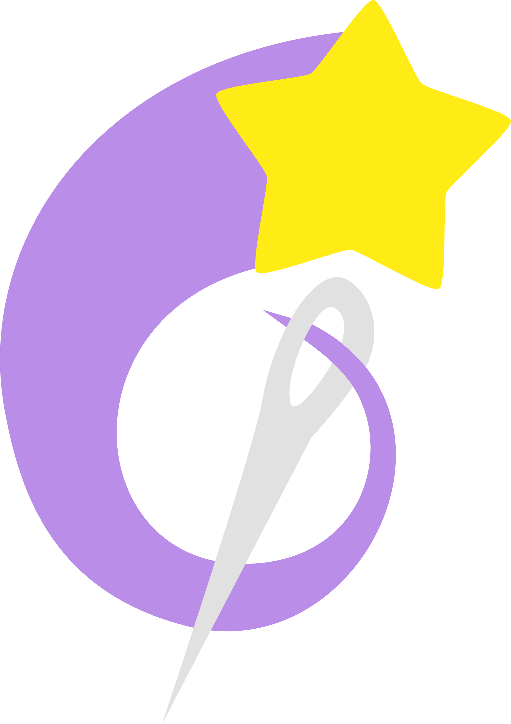 Stitching Stardust Cutie Mark By Blueblitzie Stitching - Circle (2012x2847)