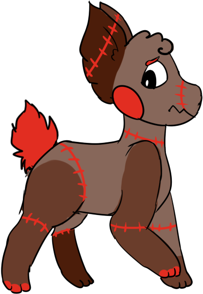 Stitches Uh Oh By Cascasanova - Cartoon (522x684)
