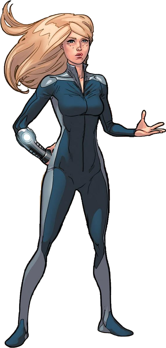 Layla Miller From Ultimate Comics Spider Man Vol 1 - Illustration (572x1171)