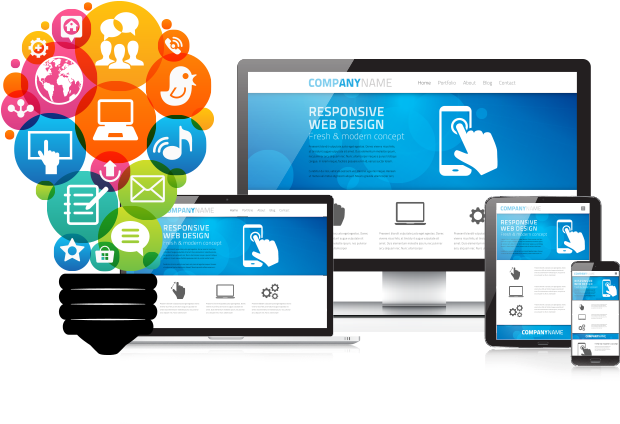 Responsive Ui Web Designing Company Hyderabad Bsit - Web Design And Digital Marketing (631x448)