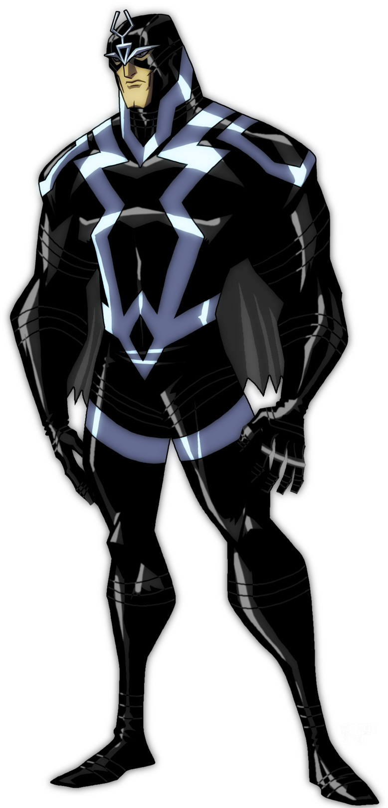 Blackbolt By Thomas Perkins - Marvel Heroes Black Bolt (800x1668)