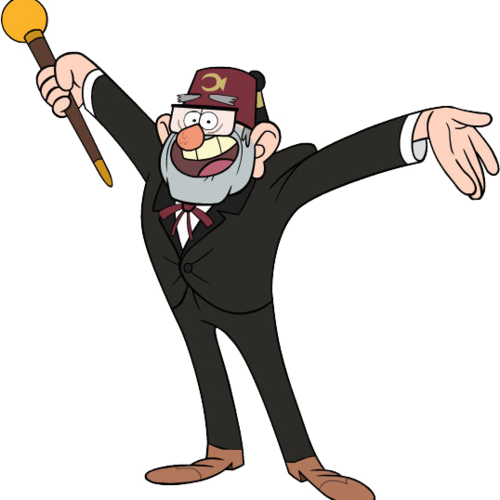 Hunting Clip Art - Gravity Falls Grunkle Stan Transparent (500x500)