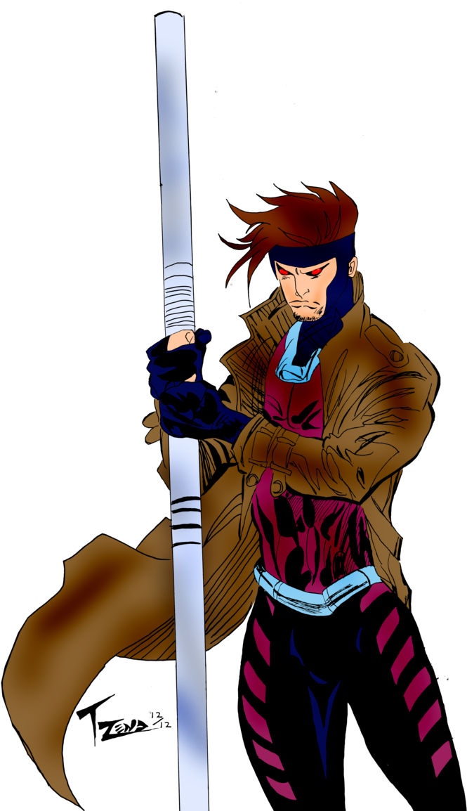 Gambit Of The X-men From Marvel Comics By Trendsnow - X Men Gambit Comics (693x1153)