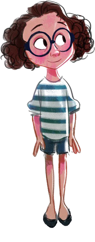 Cartoon Girl U0648u0644u062f Illustration - Illustration (564x1002)