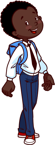 Estudante Cartoon Illustration - Vector Graphics (559x616)