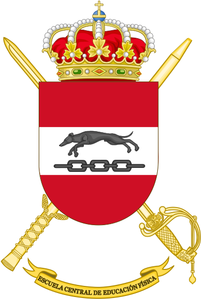 Escudo De La Escuela Central De Educación Física - Academia General Basica De Suboficiales (409x607)