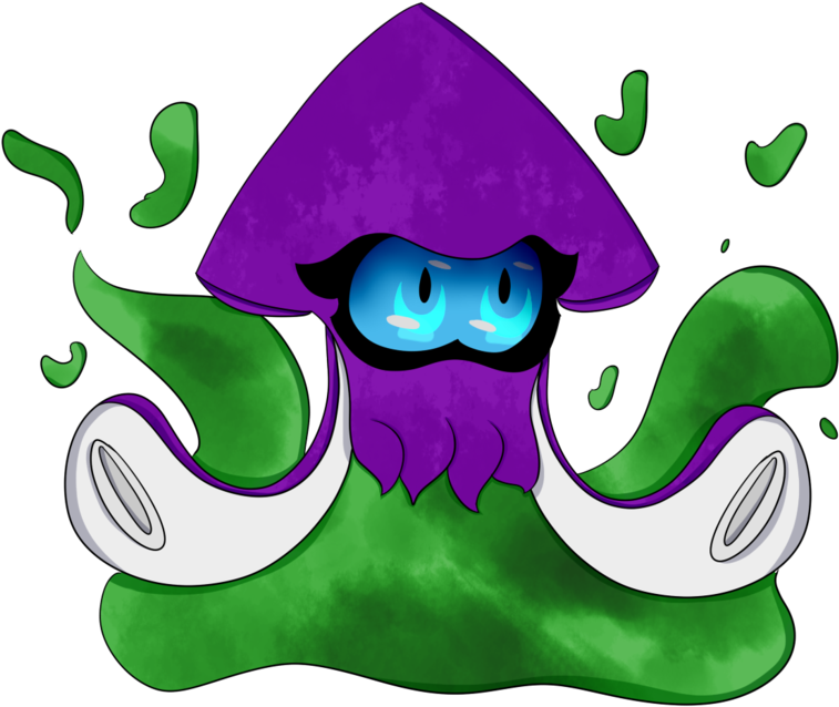 Green Animal Character Clip Art - Illustration (1024x1024)