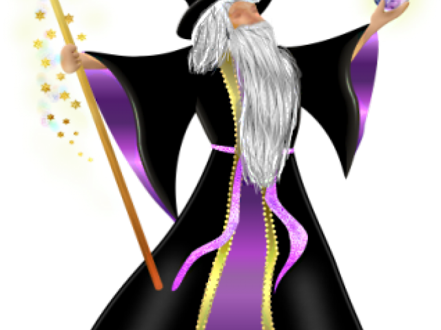 Medieval Clipart Wizard - Illustration (640x480)