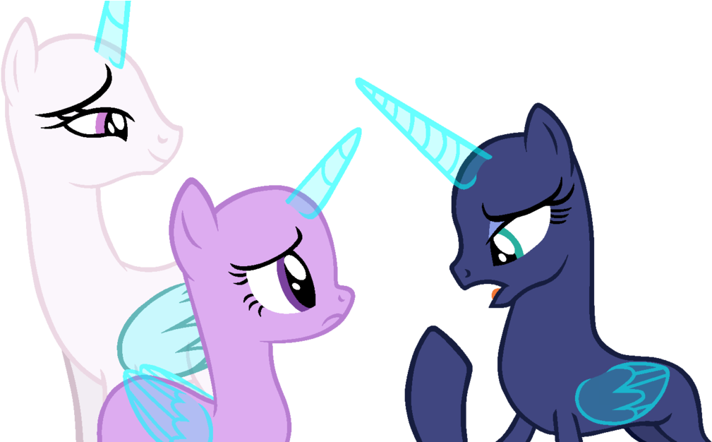 Princess Celestia Princess Luna Pony Rainbow Dash Twilight - Mlp Base I Understand Wanting More (1024x625)