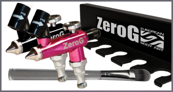Body Painting Supplies - European Body Art Airbrush (556x295)