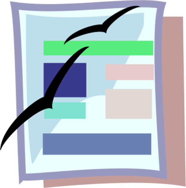 Open Office Clip Art Ubuntu Image Information Ubuntu - Spreadsheet Clipart (600x609)