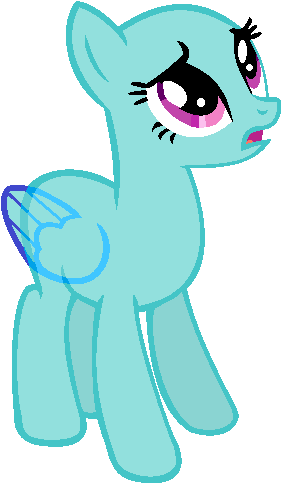 Mlp Base Confused Pony By Alari1234 Bases On Deviantart - Cartoon (412x600)
