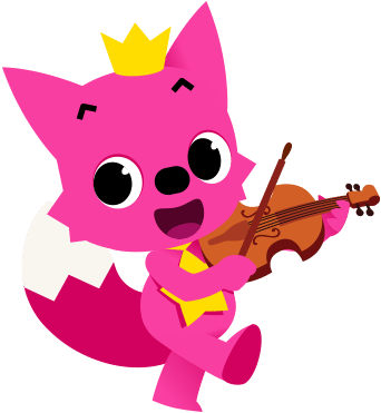 Pink Clipart Shark - Pinkfong Baby Shark Png (360x400)