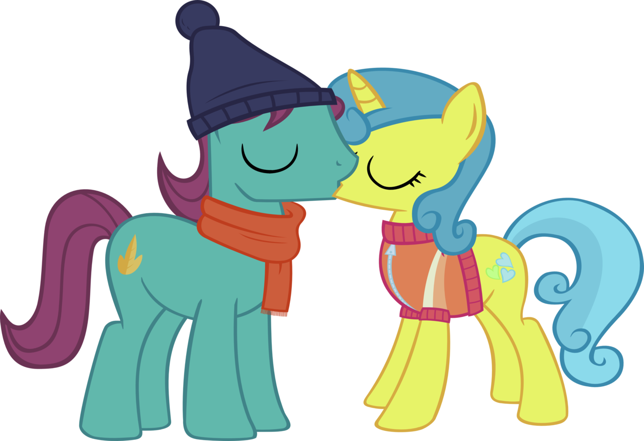 Lemon Hearts Kisses Autumn Leaf By Ironm17 - Mlp Autumn Leaf (1280x877)
