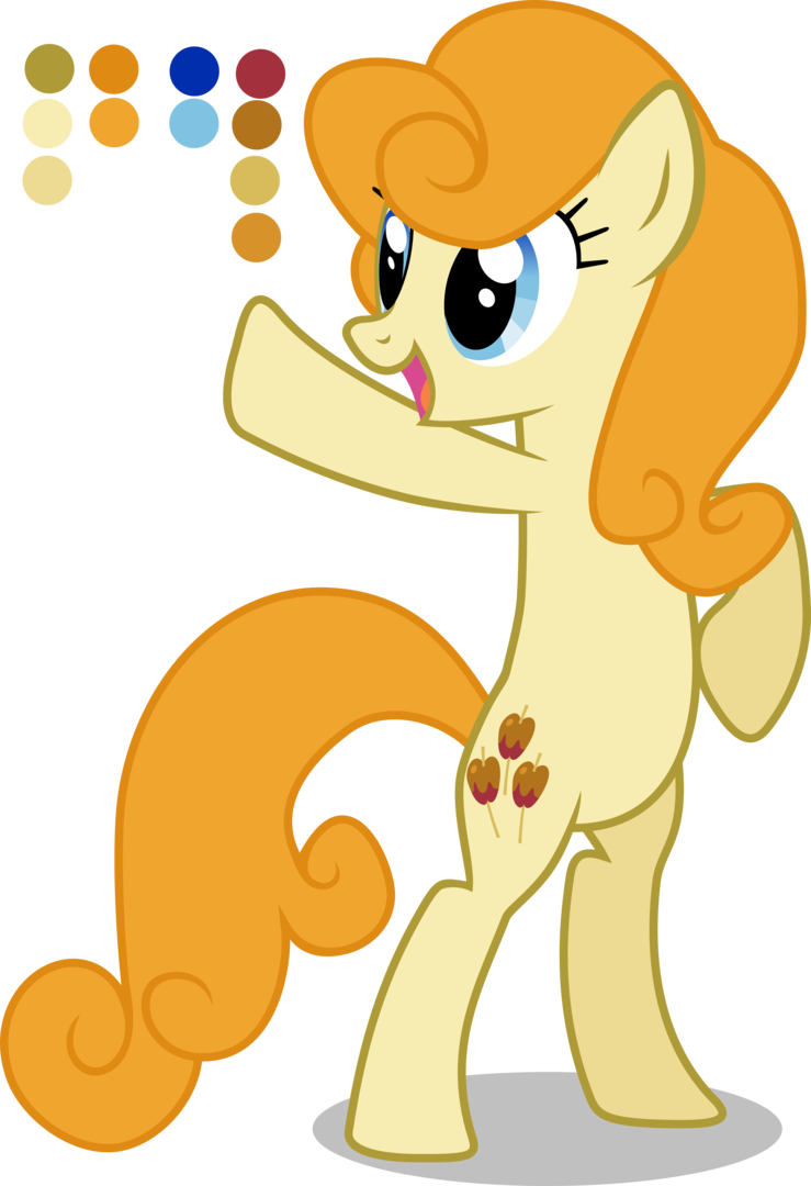 Mlp Carrot Top Vector (739x1080)