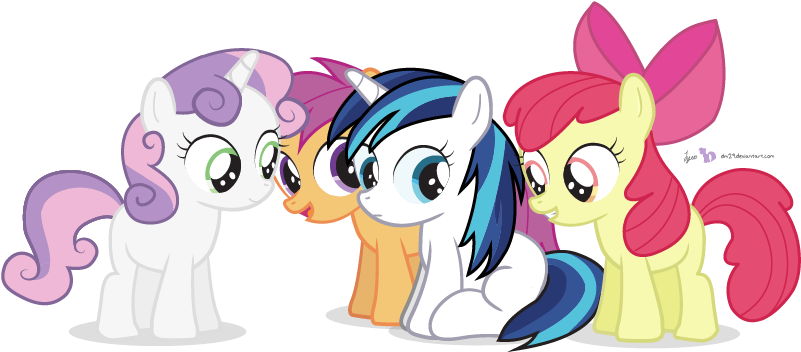 Sweetie Belle Twilight Sparkle Rarity Apple Bloom Mammal - My Little Pony Blank Flanks (830x380)