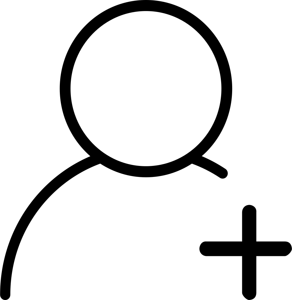 Add Friends Comments - Add Friend Vector Png (956x980)