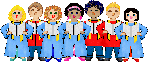 Free Choir Clipart Image - Sing Praise God Clip (535x237)
