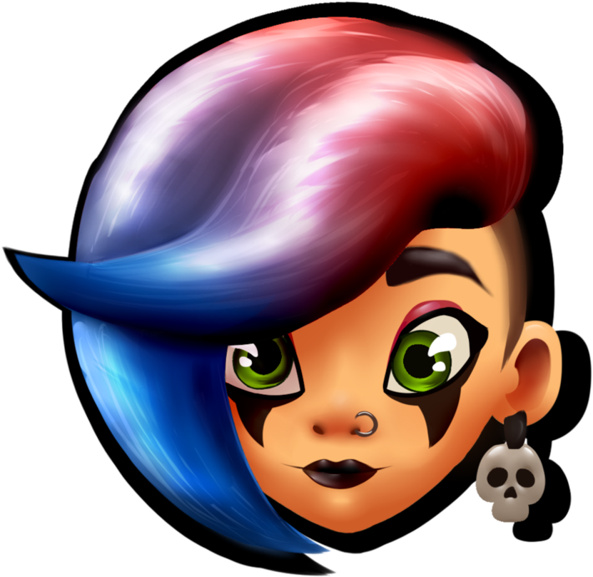 Subway Surfers By Dahdahcannibal - Lucy From Subway Surfers (880x907)