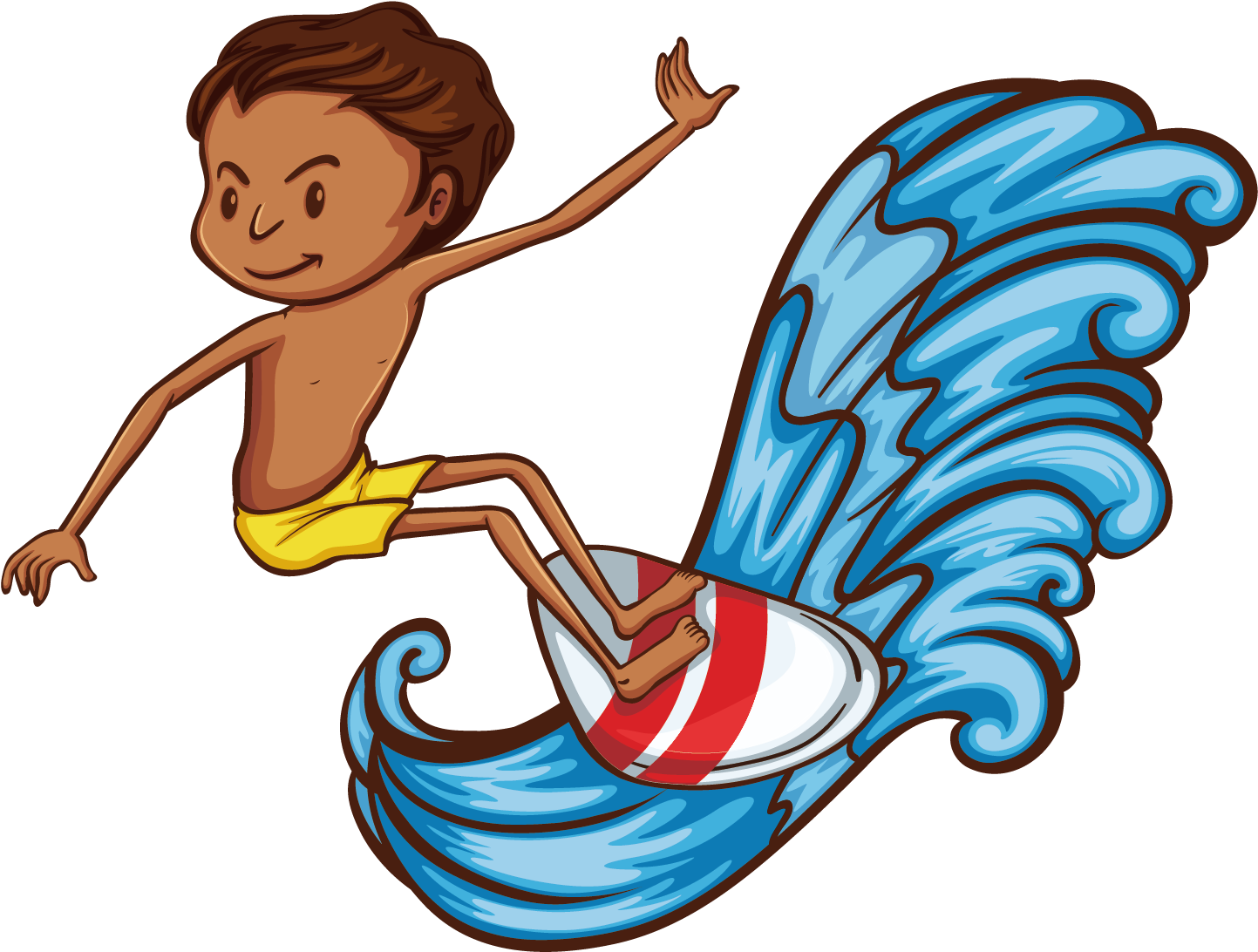 Stock Illustration Sport Illustration - Water Sport Cartoon (1500x1500)