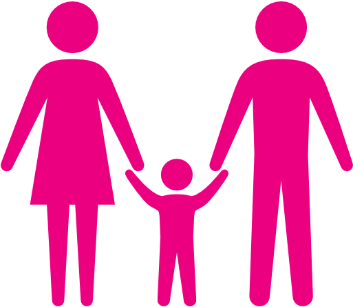 Family Of Three - Family Of Three Clipart (512x512)