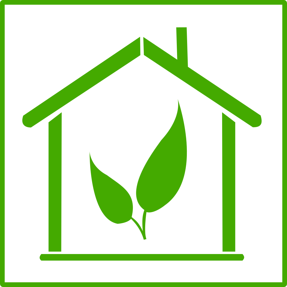 Eco Green House Icon - Green House Icon (1000x1000)