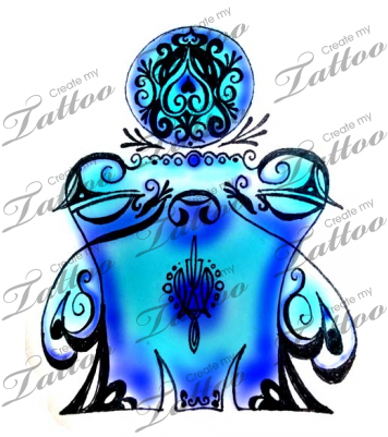 Marketplace Tattoo Mdot Paisley Lace Triathalon - Triathlon (400x400)