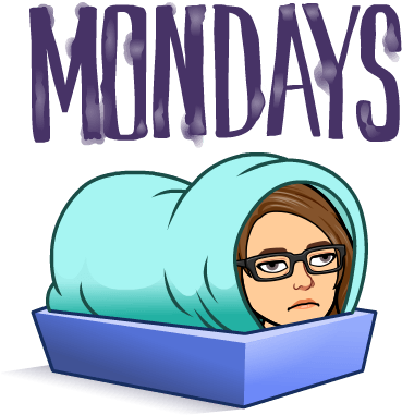 Good News, Bad News ~ Monday 4/16/18 - Monday Bitmoji (398x398)