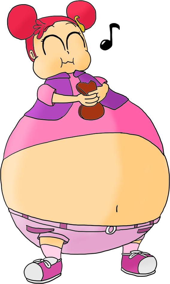 Too Much Steak For Doremi By Juacoproductionsarts - Doremi Fat (568x948)