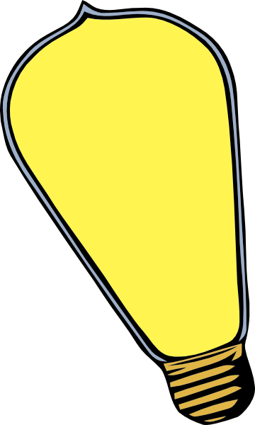 Cartoon Edison Light Bulb (500x833)