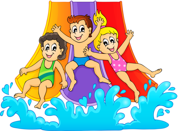Personnages, Illustration, Individu, Personne, Gens - Water Ski Clipart Free (600x443)