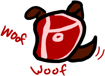 Puppy Steak By Squ - Puppy Steak By Squ (413x413)