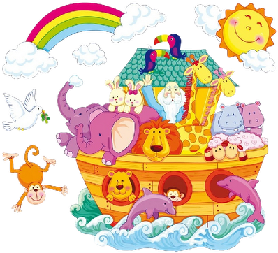 Noah's Ark Pictures - Noahs Free Ark Clipart (400x400)