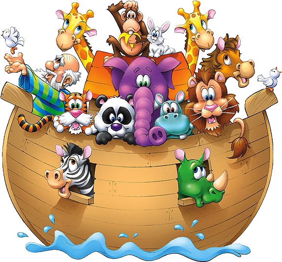 Use These Free Images Of Noah's Ark Cartoon Animal - Dibujos De Arca De Noe (600x600)