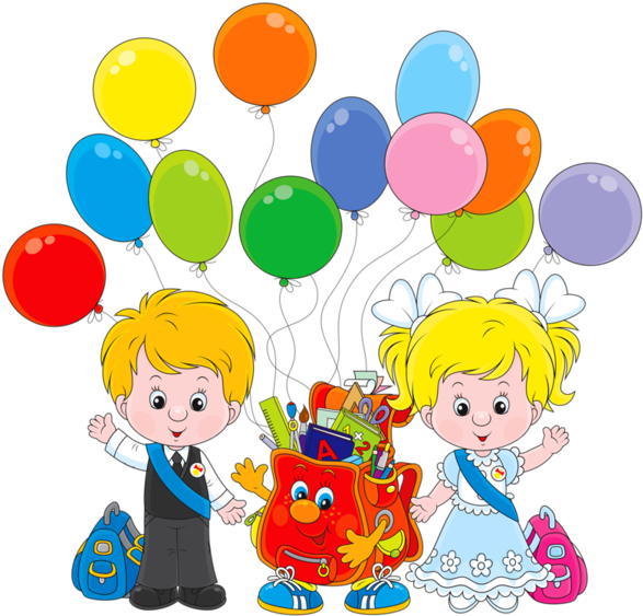 Clip Art - Cartoons Going To School (600x571)