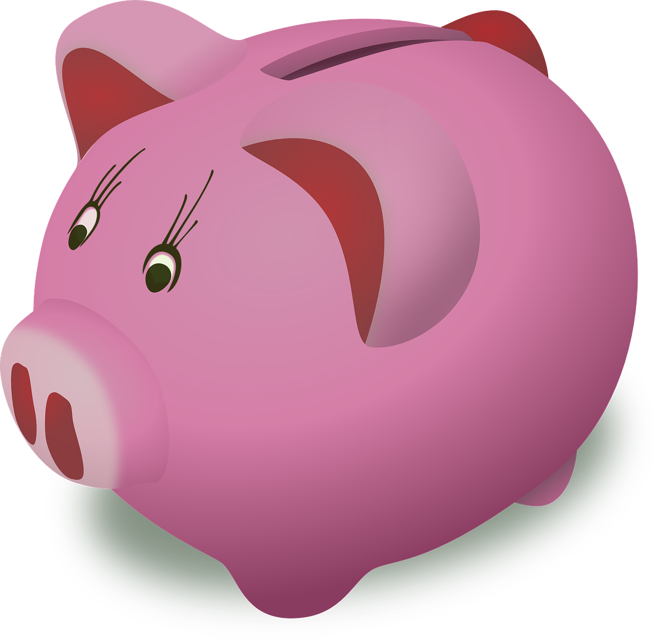 What Type Of Trip - Piggy Bank Clip Art (1280x1244)