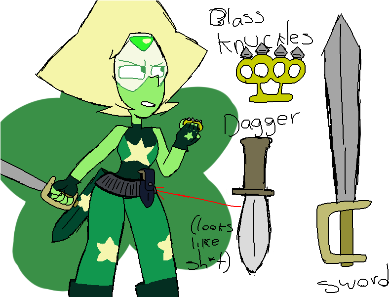 Peridot's Weapons By Tryingthebest - Steven Universe Peridot Is This A Weapon (800x600)