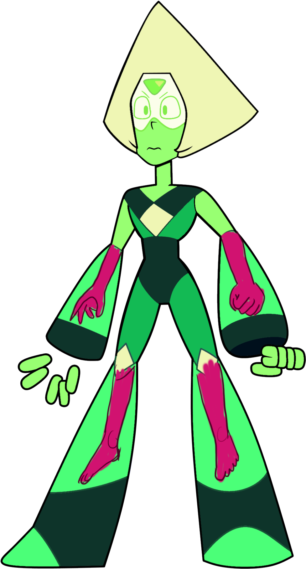 Peridot - Steven Universe Gems As Humans (1035x1920)