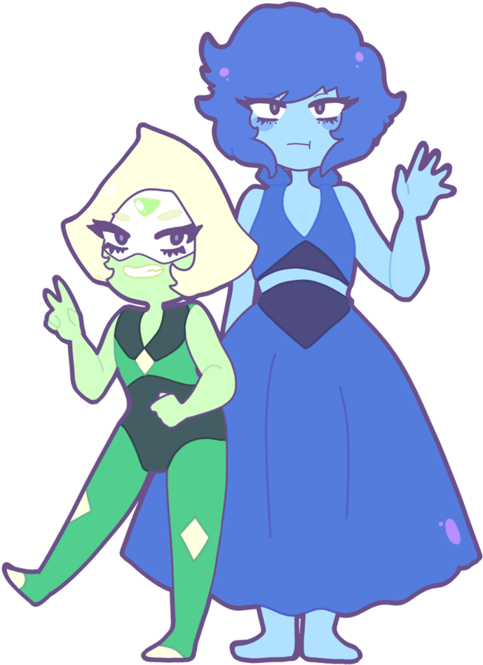 Peridot And Lapis By Hashiero - Peridot (775x1031)
