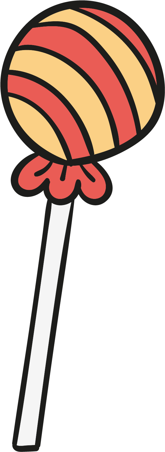 Lollipop Cartoon Candy Clip Art - Cartoon Lollipop (960x1667)