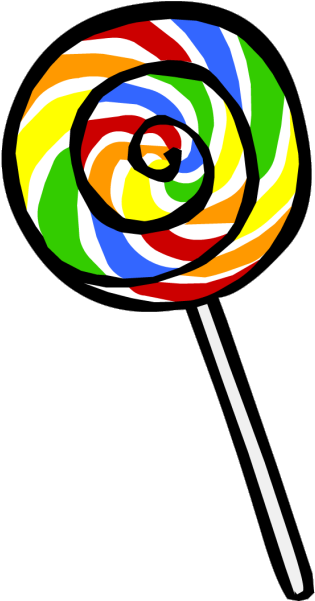 Lollipop Candy Clip Art - Clipart Of A Lollipop (600x600)