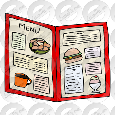 Menu Clipart (380x380)