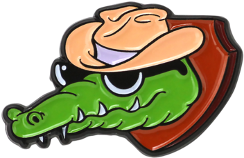 'cool Gator' Lapel - Lapel Pin (600x600)